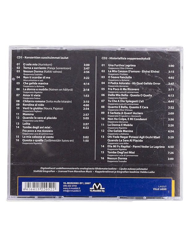 Maailman tähdet: Luciano Pavarotti - CD - CD-levyt - 10105453767 - 1