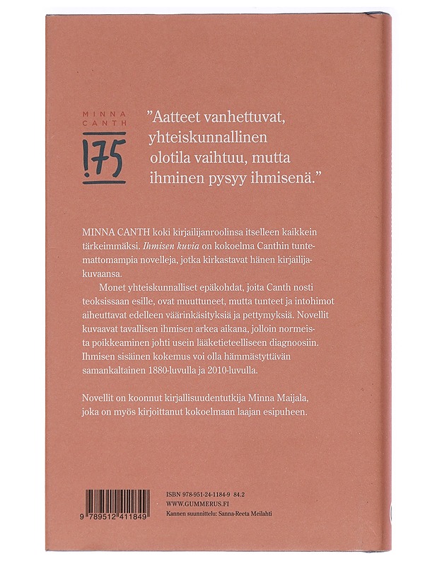 Ihmisen kuvia : novelleja - Canth, Minna - Romaanit ja novellit - 10105453771 - 1