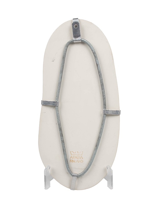 ARABIA Valkovuokot seinälaatta - Designsuosikit - 10105453825 - 1