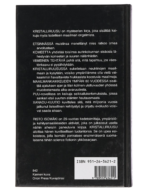 Kristalliruusu - Isomäki, Risto - Fantasia- ja scifi - 10105453841 - 1