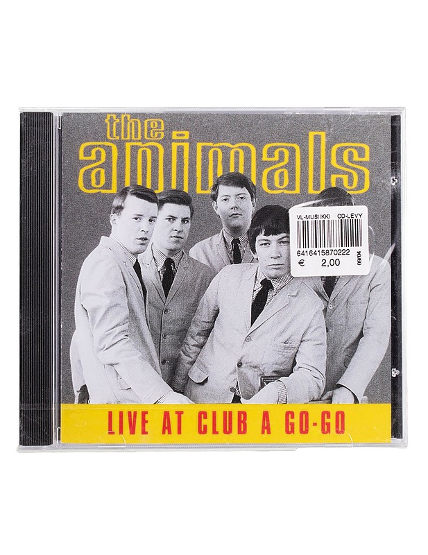The Animals - Live at Club a Go-Go - CD - CD-levyt - 10105453858 - 0