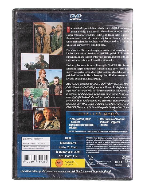 RAID - DVD - DVD-elokuvat - 10105453867 - 1