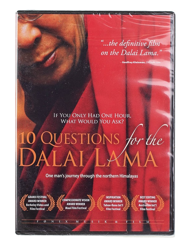 10 Questions For The Dalai-Lama - DVD - DVD-elokuvat - 10105453891 - 0