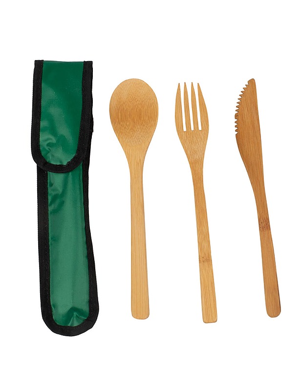 Bambu ruokailuvälinesetti - Aterimet - 10105453909 - 0