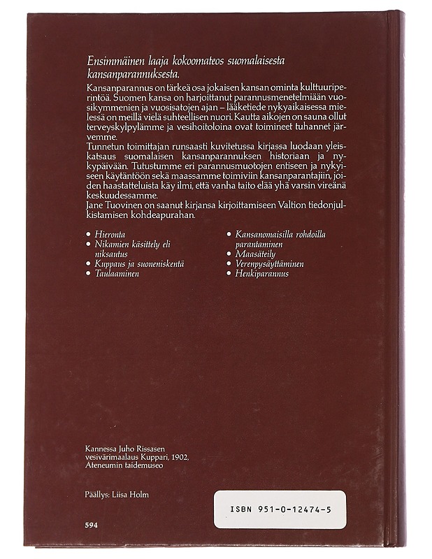 Tietäjistä kuppareihin - Jane Tuovinen - Historiakirjat - 10105453924 - 1