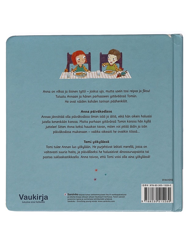 Anna ja hänen paras ystävänsä Tomi - Morgenstern, Susie - Lastenkirjat - 10105453936 - 1