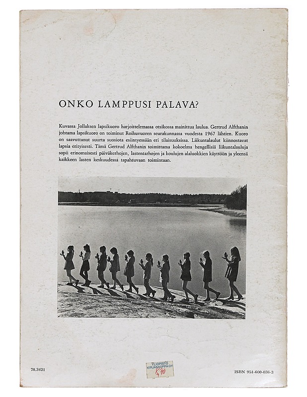 NEGRO SPIRITUALS : LASTEN HENGELLISIÄ NEEKERILAULUJA - GERTRUD ALFTHAN - Harrastekirjat - 10105453940 - 1