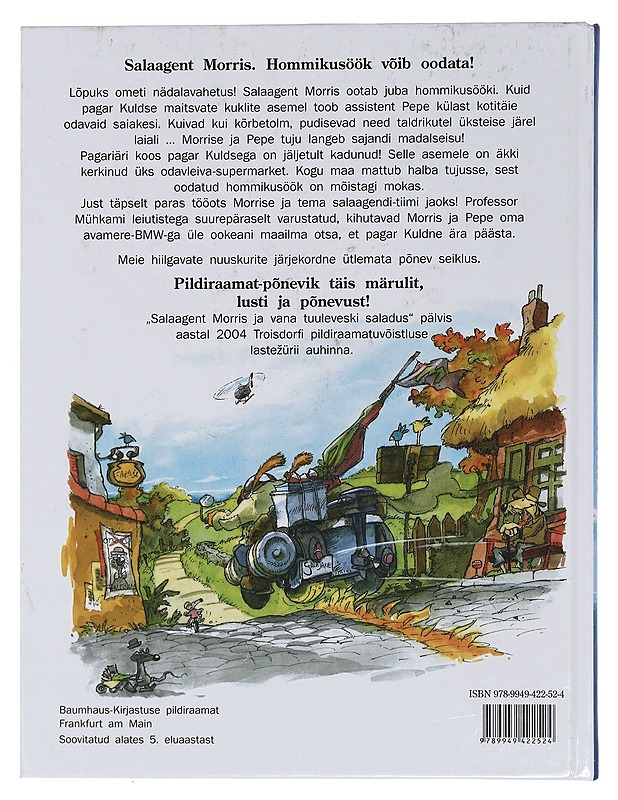 Salaagent Morris - Jan Birck - Lastenkirjat - 10105453965 - 1