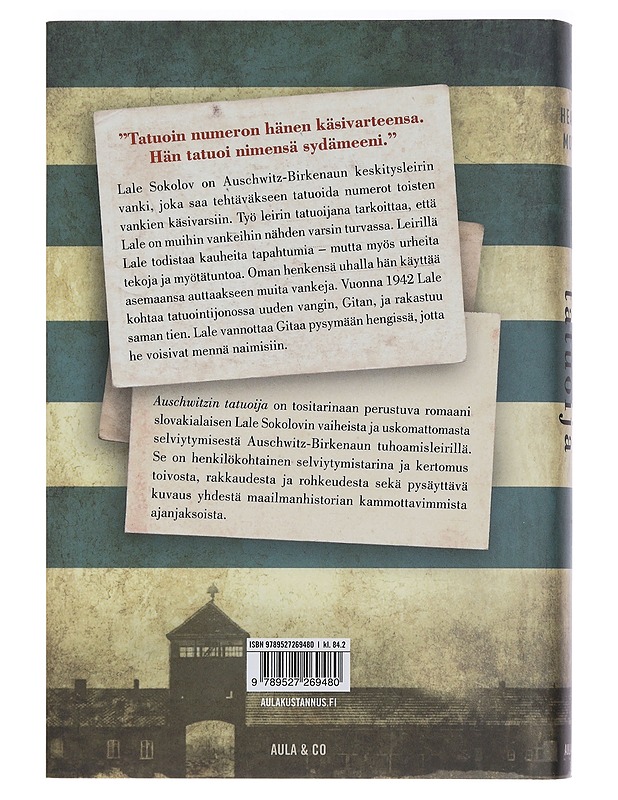 Auschwitzin tatuoija - Morris, Heather - Romaanit ja novellit - 10105453972 - 1