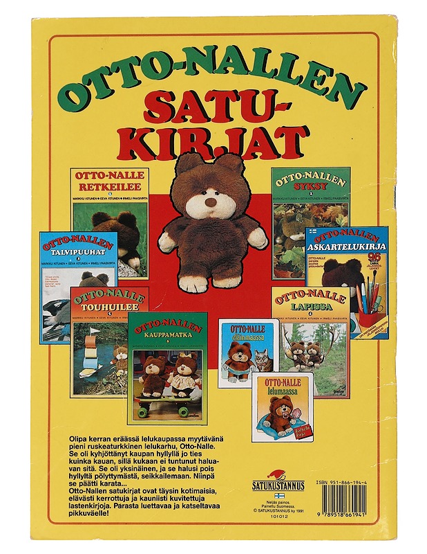 Otto-nallen kauppamatka - Kitunen, Markku - Lastenkirjat - 10105453979 - 1