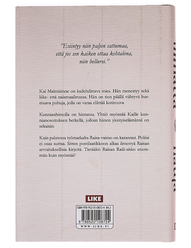 Rautanaula - Tommi Liimatta - Jännitys ja dekkarit - 10105453988 - 1