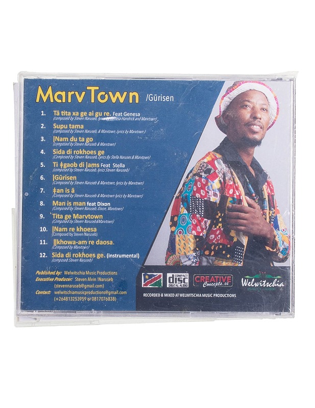 Marvtown: Gurisen - CD - CD-levyt - 10105453991 - 1