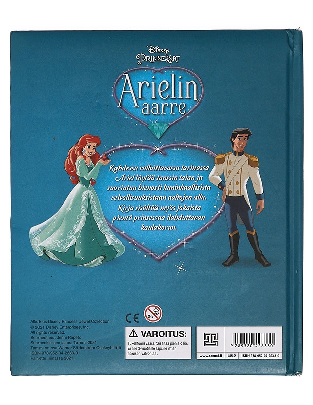 Arielin aarre - Rapelo, Jenni - Lastenkirjat - 10105454007 - 1