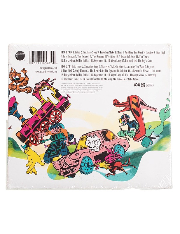 Jason Mraz's: Beautiful Mess - Live on Earth - CD - CD-levyt - 10105454001 - 1