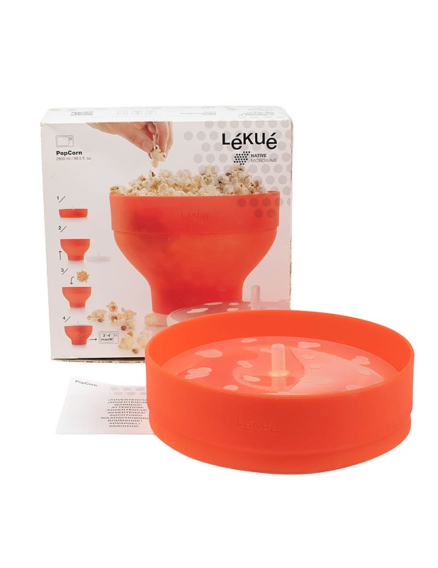 LÉKUÉ Popcorn silikonikulho - Tarjoiluastiat - 10105454042 - 0