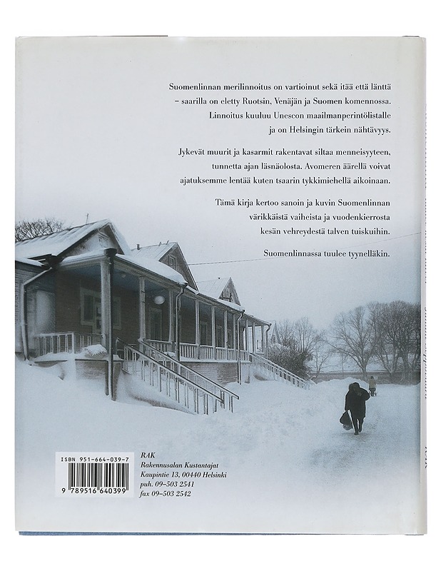 Suomenlinna : tuulee kesät talvet - Seppovaara, Juhani - Historiakirjat - 10105454055 - 1