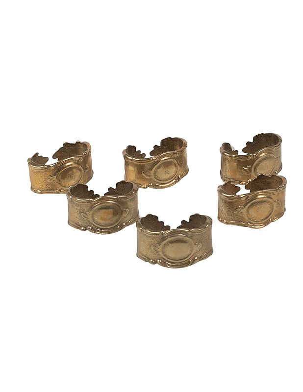 Servettirenkaat, 6 kpl - Muut astiat - 10105454085 - 0