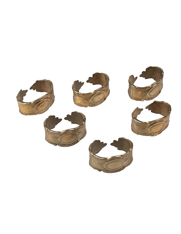 Servettirenkaat, 6 kpl - Muut astiat - 10105454085 - 1