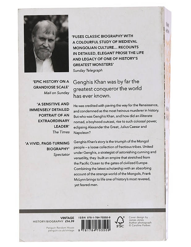 Genghis Khan - Frank McLynn - Romaanit ja novellit - 10105454122 - 1