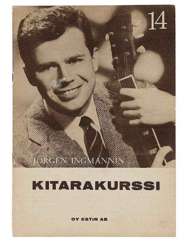 Jörgen Ingmannin kitarakurssi 14 - Jörgen Ingmann - Musiikki- ja elokuvakirjat - 10105454124 - 0