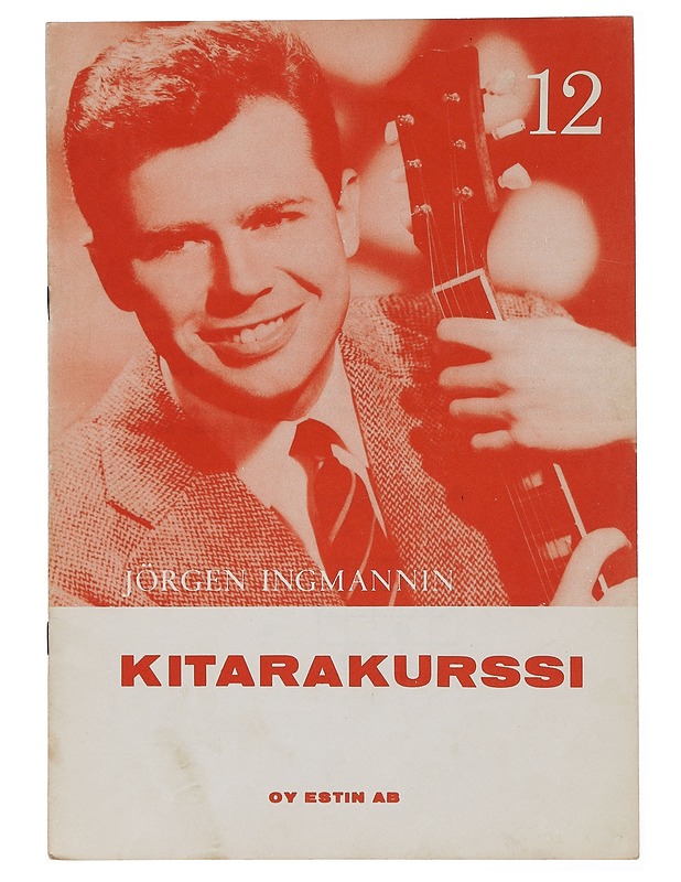 Jörgen Ingmannin kitarakurssi 12 - Jörgen Ingmann - Musiikki- ja elokuvakirjat - 10105454127 - 0