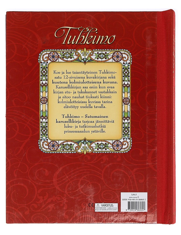 Tuhkimo : satumainen karusellikirja - Krutop, Lee - Lastenkirjat - 10105454128 - 1