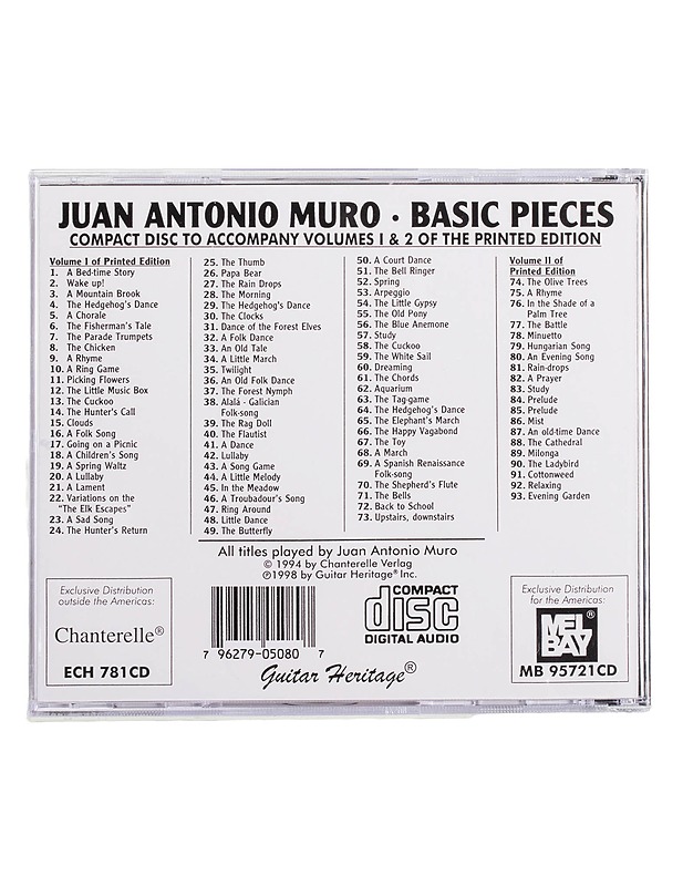 Juan Antonio Muro: Basic Pieces - CD - CD-levyt - 10105454137 - 1