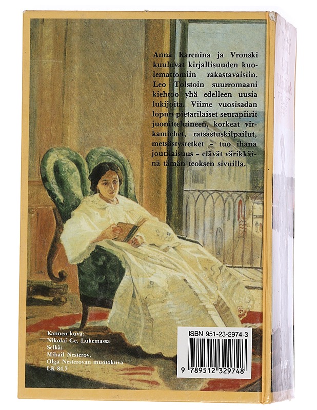 Anna Karenina - Tolstoi, Leo - Romaanit ja novellit - 10105454142 - 1