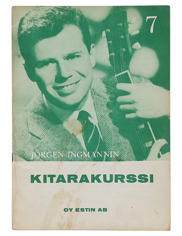 Jörgen Ingmannin kitarakurssi 7 - Jörgen Ingmann - Musiikki- ja elokuvakirjat - 10105454147 - 0