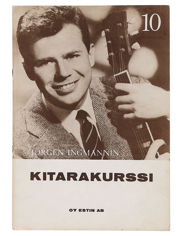 Jörgen Ingmannin kitarakurssi 10 - Jörgen Ingmann - Musiikki- ja elokuvakirjat - 10105454154 - 0