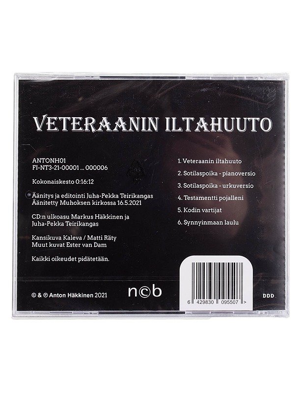 Anton Häkkinen & Ossi Kajava: Veteraanin iltahuuto - CD - CD-levyt - 10105454155 - 1