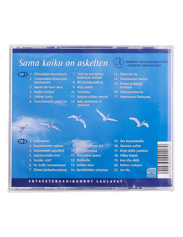 Sama kaiku on askelten - Sotaveteraanikuorot laulavat - CD - CD-levyt - 10105454169 - 1