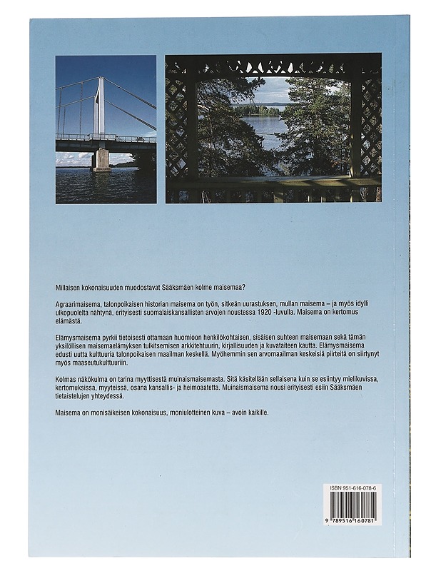 Sääksmäen kolme maisemaa Valkeakoskella - Anneli Jussila - Historiakirjat - 10105454181 - 1