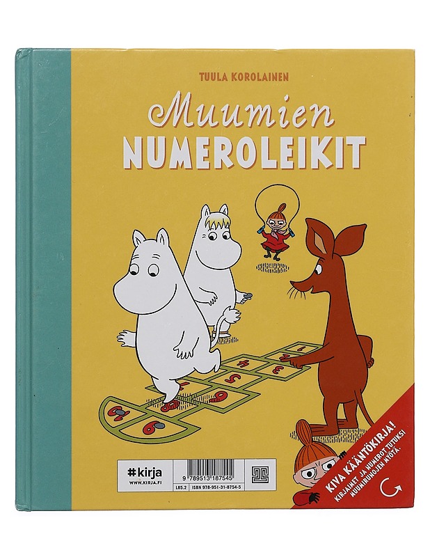 Muumien aakkosmatka ; Muumien numeroleikit - Korolainen, Tuula - Lastenkirjat - 10105454206 - 1