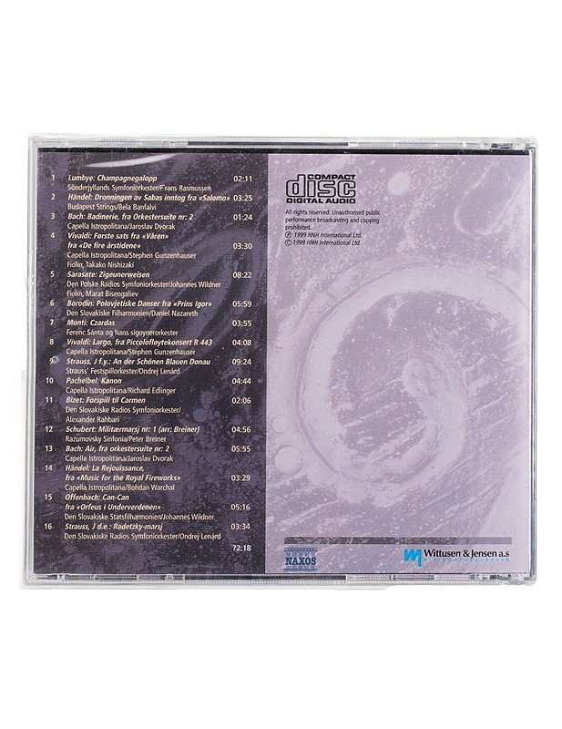 Klassiske favoritter - CD - CD-levyt - 10105454220 - 1
