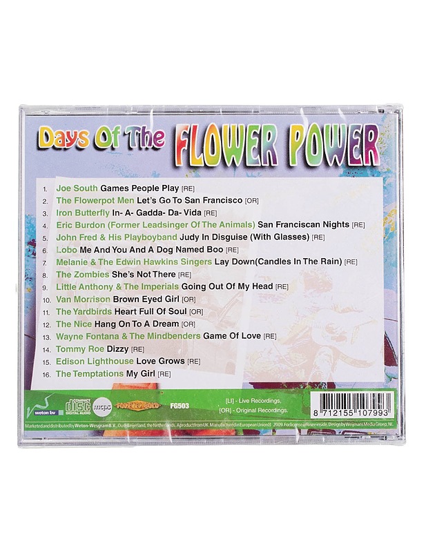 Days Of The Flower Power - CD - CD-levyt - 10105454239 - 1