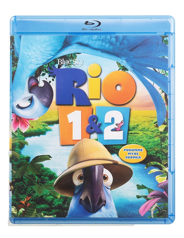 Rio 1 and 2 - Blu-Ray - Blu-ray-levyt - 10105454331 - 0