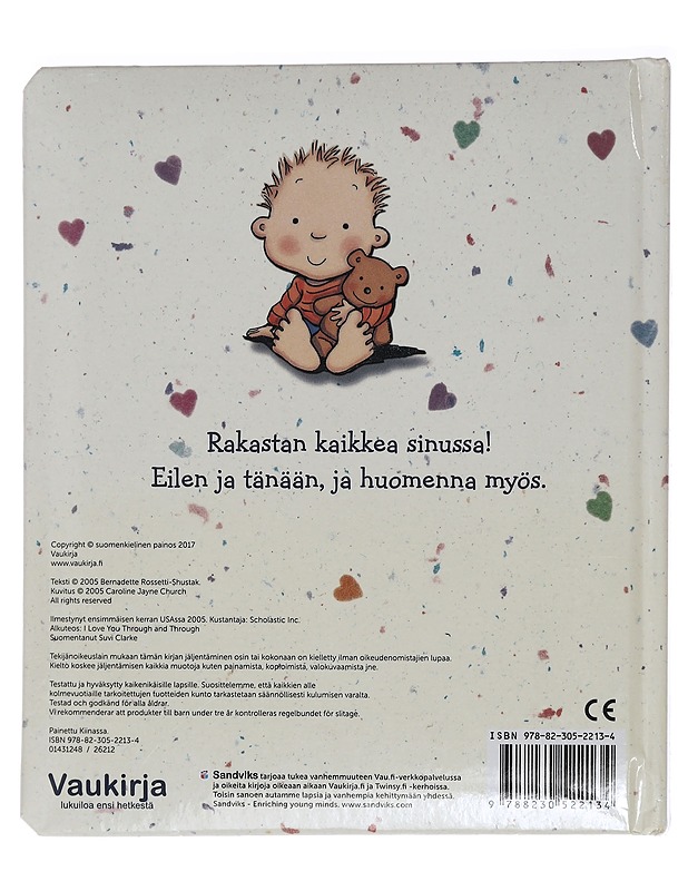 Rakkautta päästä varpaisiin - Rossetti-Shustak, Bernadette - Lastenkirjat - 10105454338 - 1