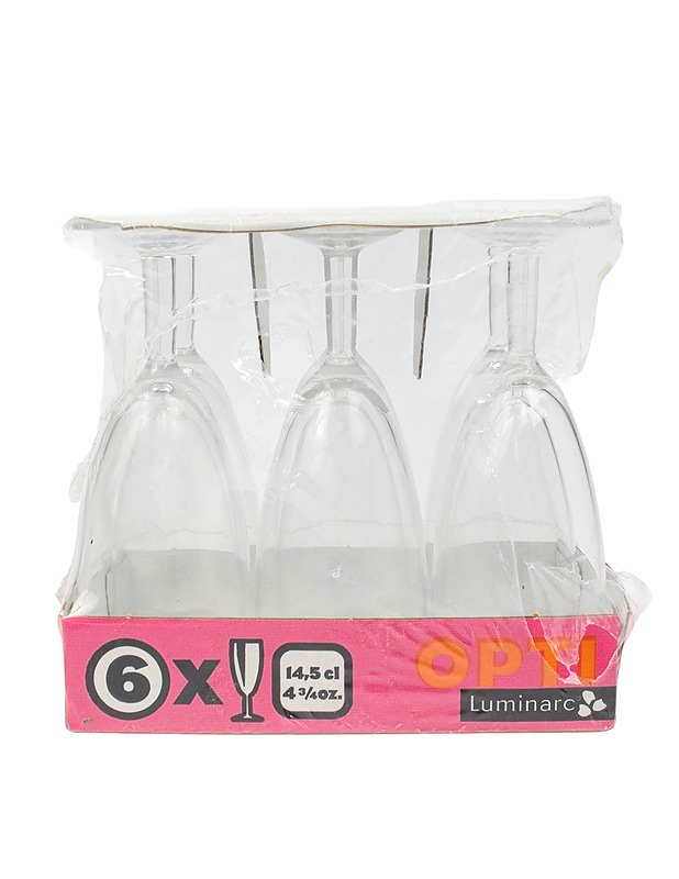 LUMINARC Opti samppanjalasi, 6 kpl - Lasit - 10105454367 - 1