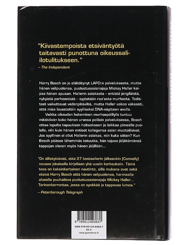 Risteyskohta - Connelly, Michael - Jännitys ja dekkarit - 10105454377 - 1