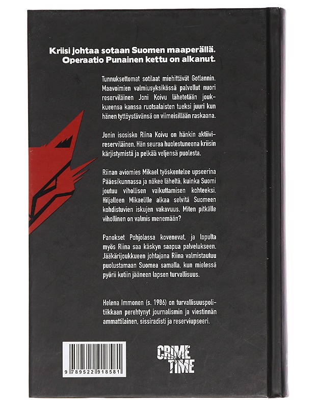 Operaatio Punainen kettu - Helena Immonen - Jännitys ja dekkarit - 10105454392 - 1