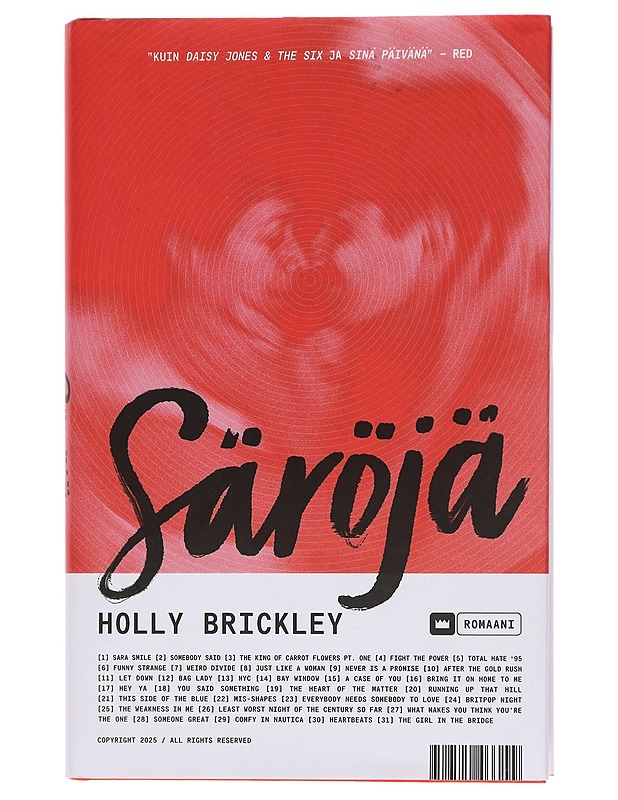 Säröjä - Brickley, Holly - Romaanit ja novellit - 10105454408 - 0