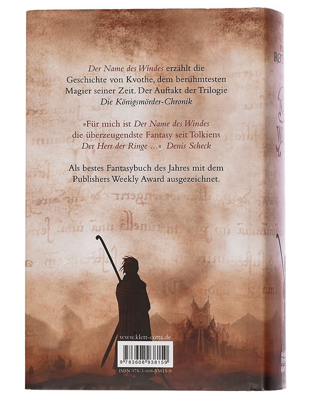 Name do Windes Die Königsmörder-Chronik Erster Tag, Aus dern Englischen von Jochen Schwarzer - Kaunokirjallisuus - 10105454416 - 1