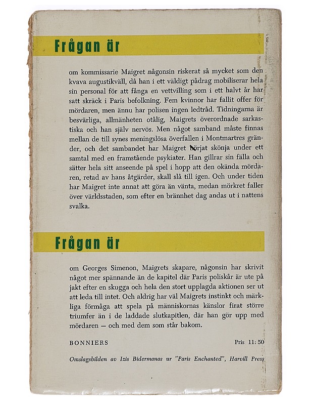 Maigret gillrar en fälla - Georges Simenon - Jännitys ja dekkarit - 10105454467 - 1