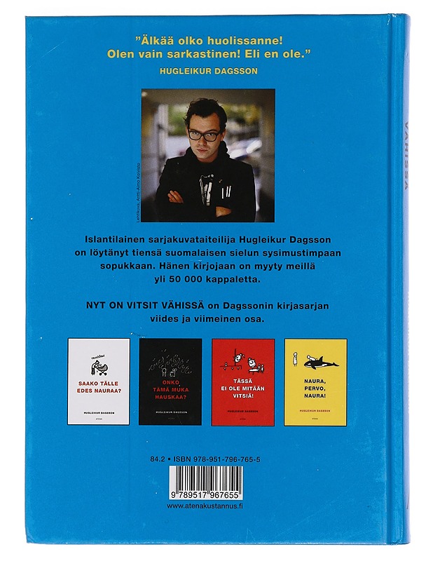 Nyt on vitsit vähissä - Hugleikur Dagsson - Romaanit ja novellit - 10105454452 - 1