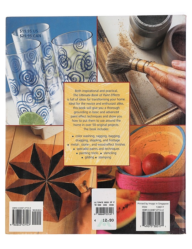 The ultimate book of paint effects - Käsityökirjat - 10105454464 - 1