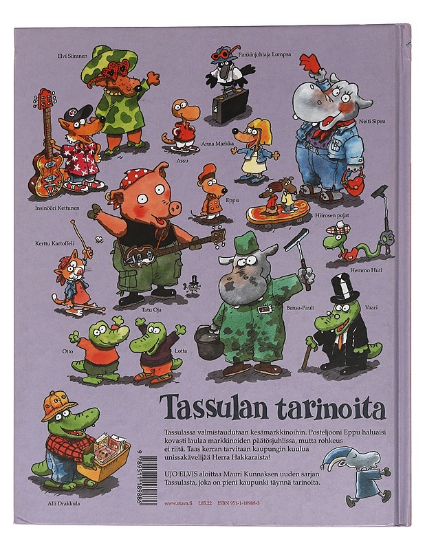 Tassulan tarinoita: Ujo Elvis - Mauri Kunnas - Lastenkirjat - 10105454471 - 1