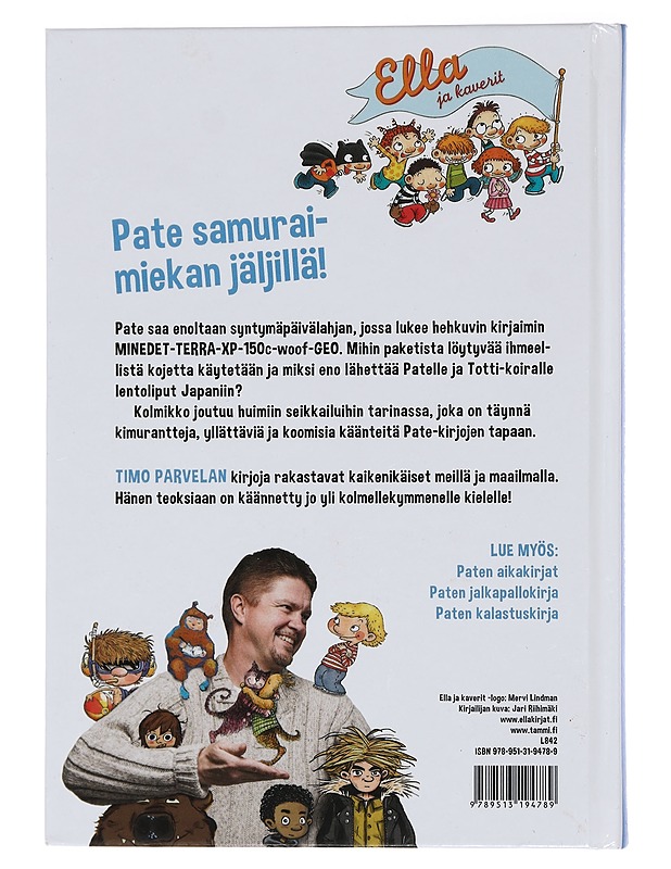 Pate aarresaarella - Parvela, Timo - Lastenkirjat - 10105454483 - 1