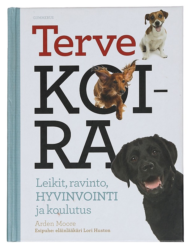 Terve koira : leikit, ravinto, hyvinvointi ja koulutus - Moore, Arden - Lemmikki- ja luontokirjat - 10105454496 - 0