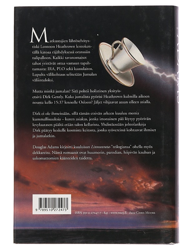 Sielun pitkä pimeä teehetki - Adams, Douglas - Romaanit ja novellit - 10105454509 - 1